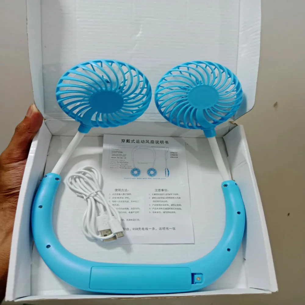 Portable Neck Fans Mini Cooling Fans