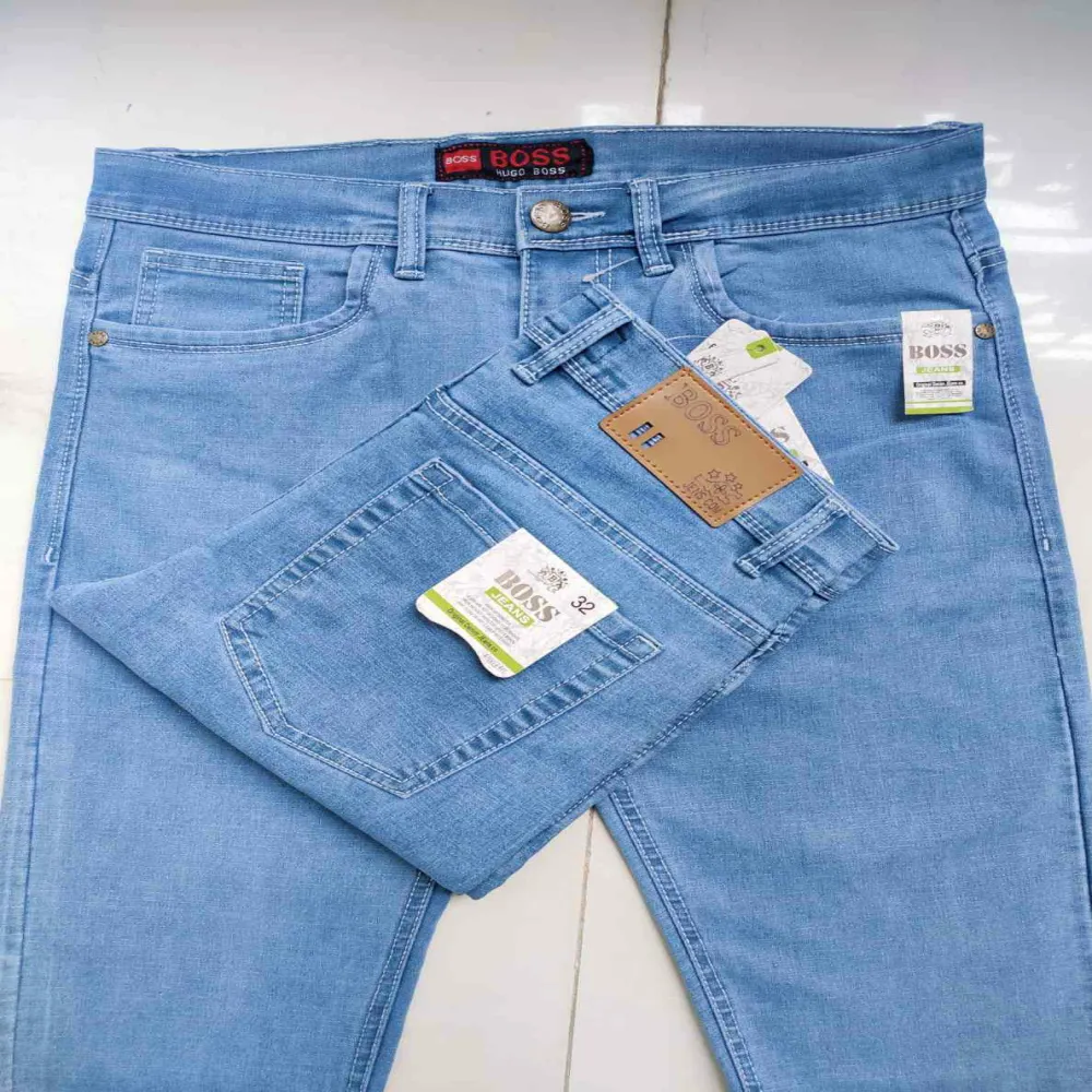 Semi narrow slim fit jeans pant